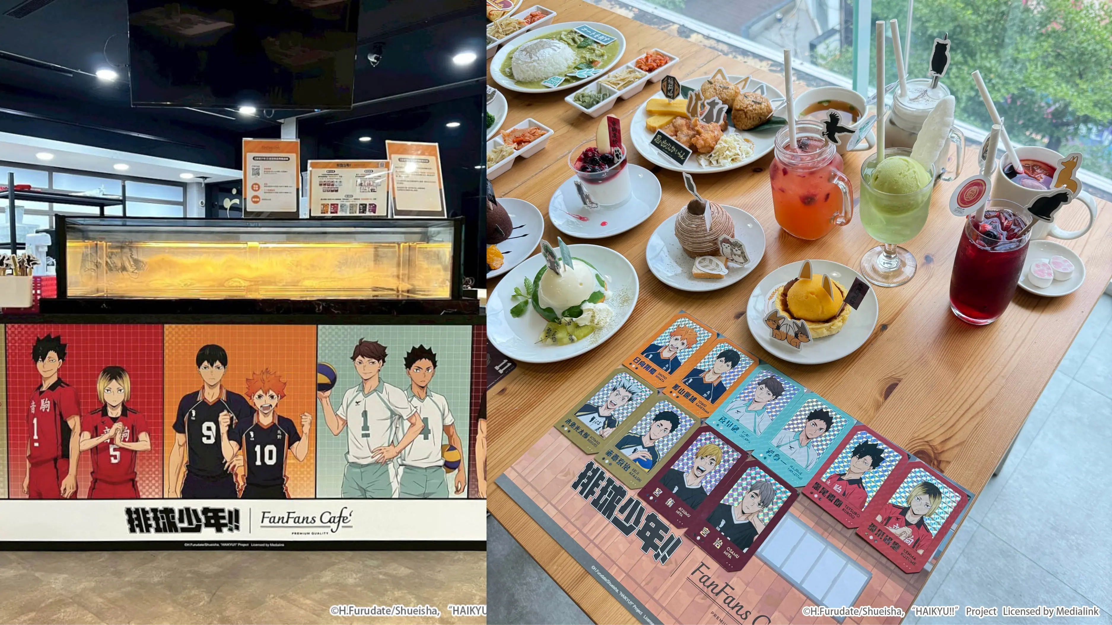 《排球少年!!》Cafe登陸尖沙咀!五大高校熱血集結/全店沉浸式佈置!