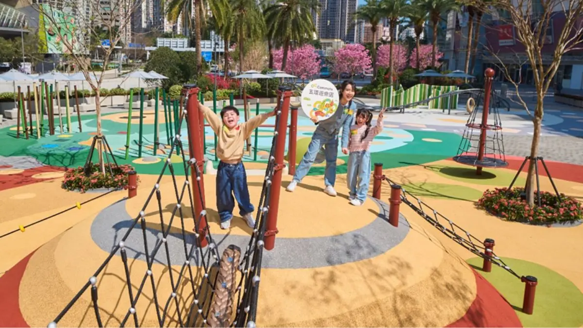 奧海城15,000平方呎「五環遊樂園」開幕！13個遊樂設施免費大放電