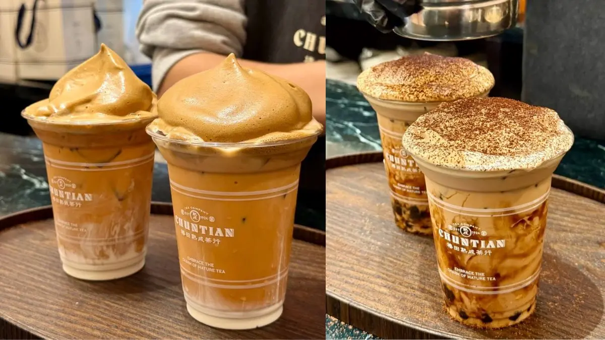 深圳爆紅奶茶店「椿田熟成茶行」!必飲金磚絲襪奶茶/800次手打鴛鴦