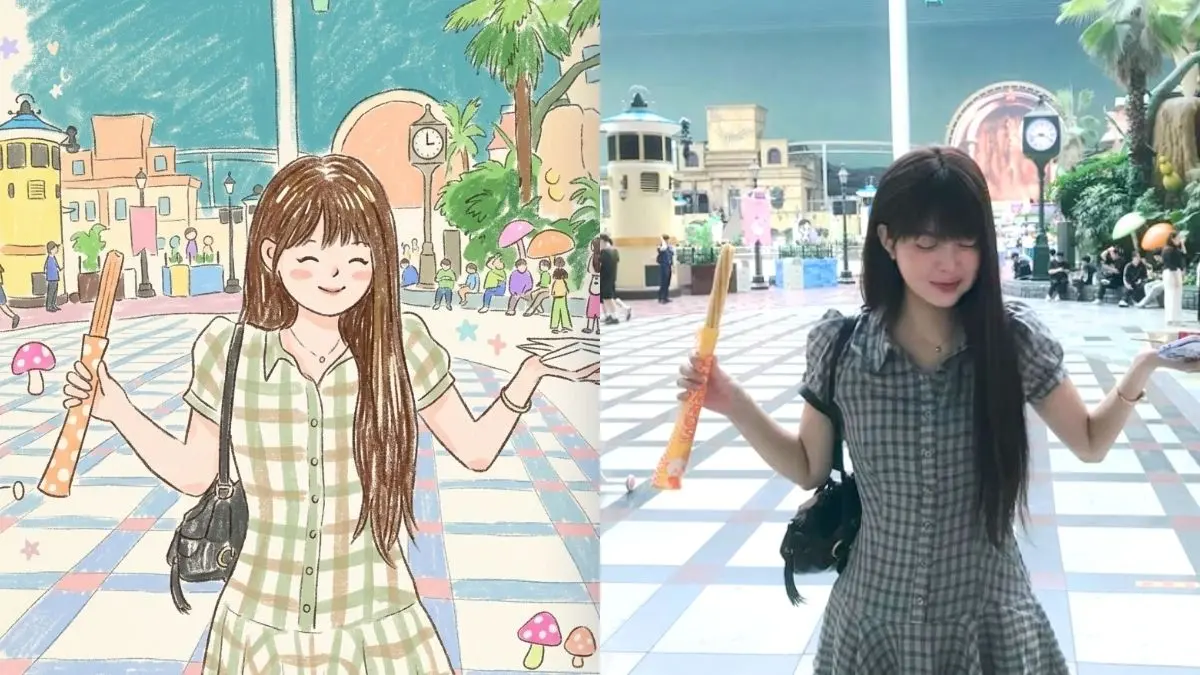 韓國人都這樣玩!「AI蠟筆風」Gemini、Chatgpt一鍵生成 旅行紀錄童趣的我們!
