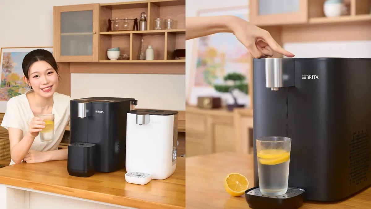 隨時隨地飲5°C真冰水!德國60年大牌 BRITA 全新 Cube 系列淨水機,一機提升家居幸福感