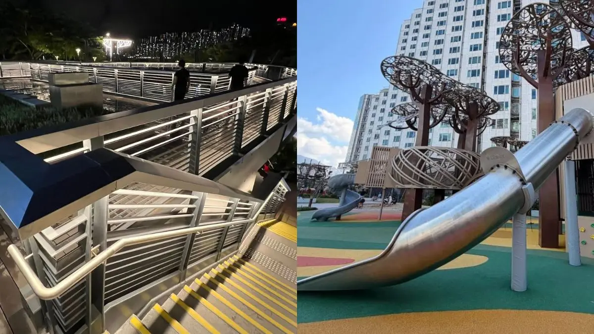 紅磡海濱新公園啟用!遊樂場放電/籃球場/觀景台望維港