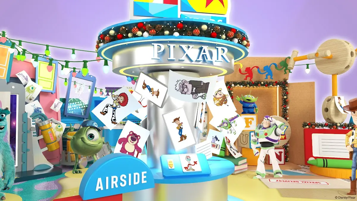 Pixar 40週年展登陸啟德!免費打卡4大主題區 / 6米聖誕樹